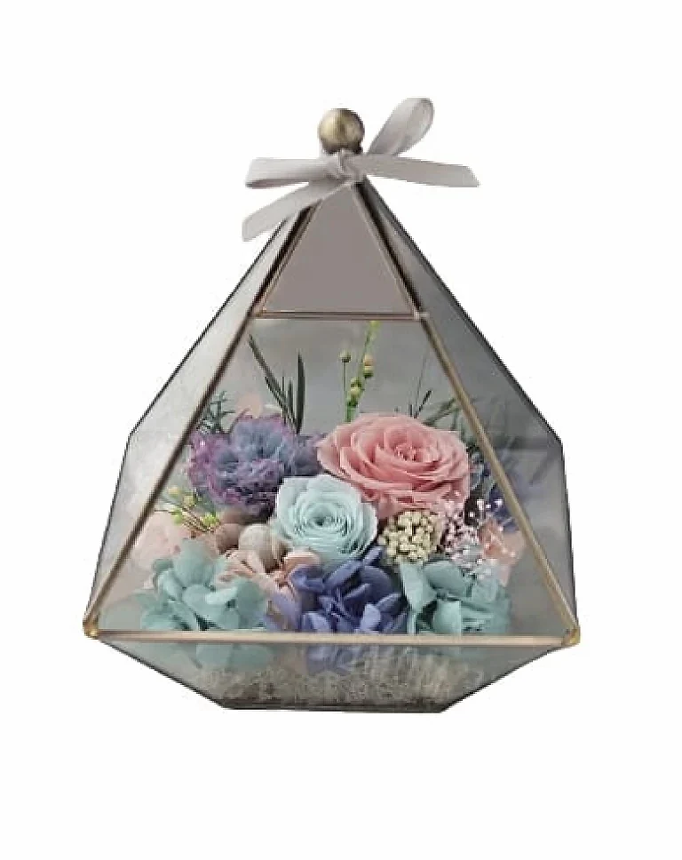 Preserved Fresh Flowers - Violet Dreama