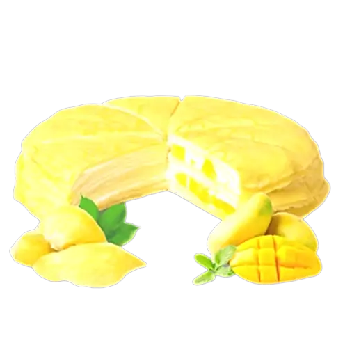 Fresh Cream Birthday Cake - Mango and Durian Combo Filling