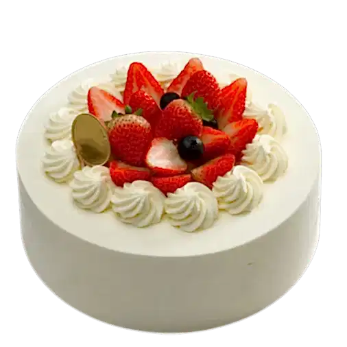 Fresh Cream Birthday Cake