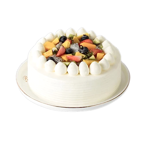 Fresh Cream Birthday Cake