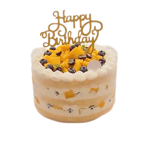 Fresh Cream Birthday Cake