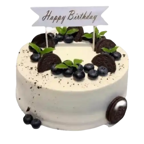 Fresh Cream Birthday Cake