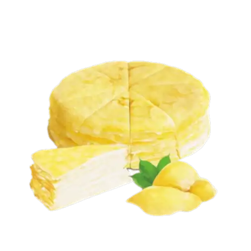 Fresh Cream Birthday Cake - Durian Filling