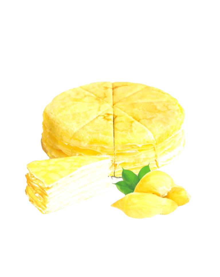 Fresh Cream Birthday Cake - Durian Fillinga