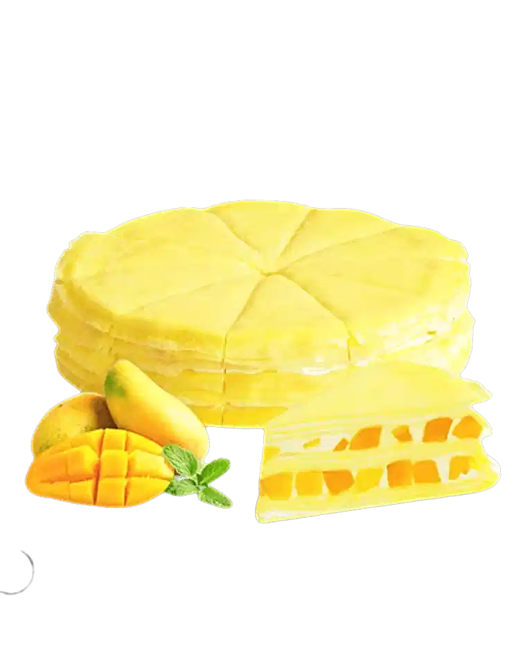 Fresh Cream Birthday Cake - Mango Fillinga