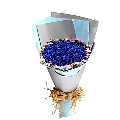 33 Blue Roses