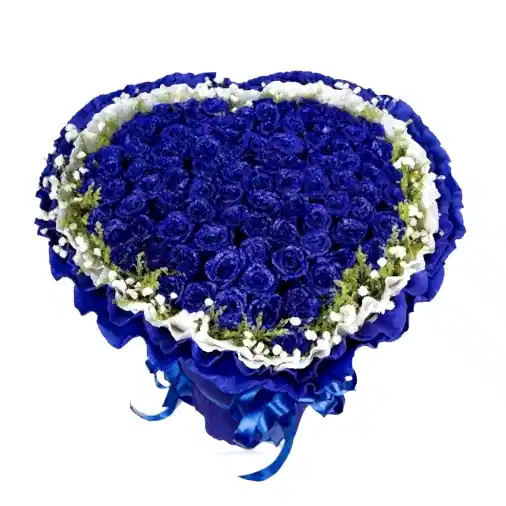 99 Blue Roses