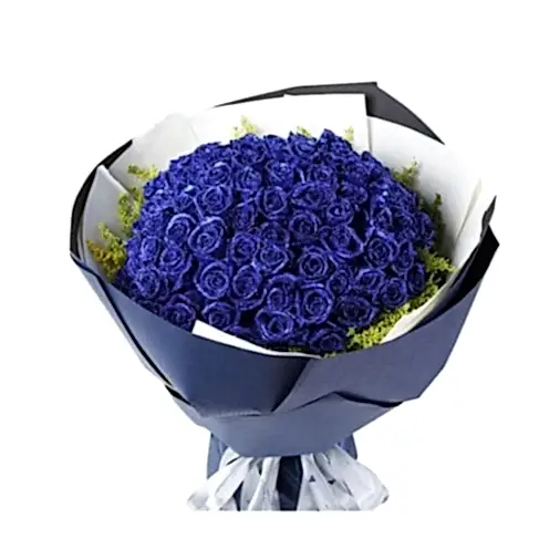 99 Blue Roses