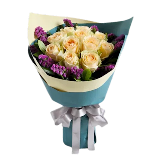 11 Champagne Roses