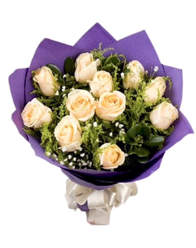 11 Champagne Rosesa