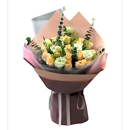 20 Champagne Roses