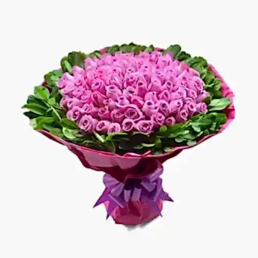 99 Purple Roses