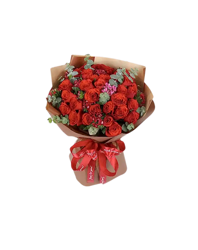 33 Red Rosesa