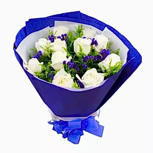11 White Roses
