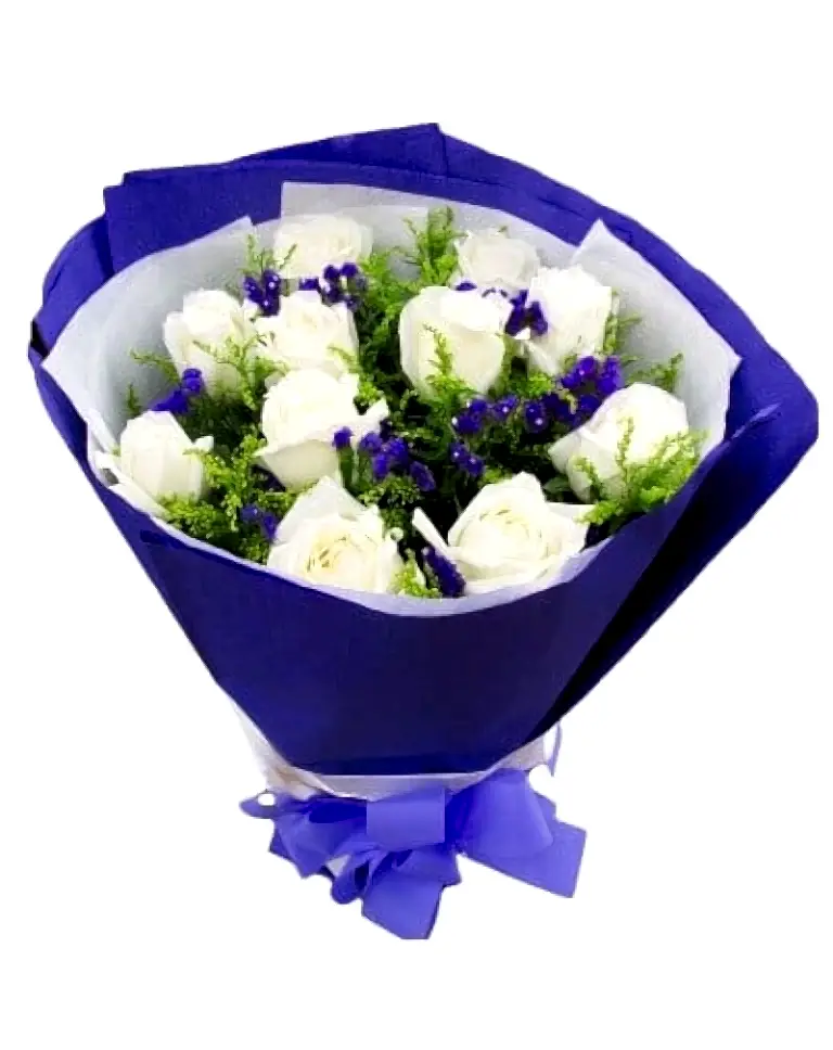 11 White Rosesa